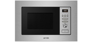 Микроволновая печь Gorenje BM201AM1X 20л. 800Вт нержавеющая сталь / черный  (встраиваемая)