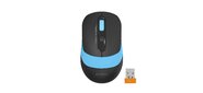 Мышь A4 Fstyler FG10 черный / синий оптическая (2000dpi) беспроводная USB