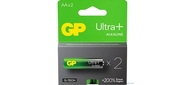 Алкалиновые батарейки GP Ultra Plus Alkaline 15A AA - 2 шт. на блистере  (2 шт.)