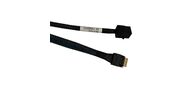 Кабель Amphenol RSL38-2804 Slimline SASx4 (SFF8654) -to- HD MiniSAS x4 (SFF8643) 80cm