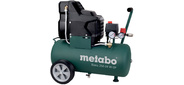 Metabo 250-24 W OF Компрессор [601532000] { безмасл.1.5кВт, 24л,  вес 24кг }