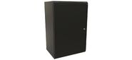 Шкаф Hyperline WRline WR-TW-2245-SR-RAL9004 настенный 19-дюймовый  (19"),  22U,  1086x600х450мм,  цельнометаллическая дверь с замком,  цвет черный  (RAL9004)  (разобранный)