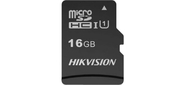 Флеш карта microSDHC 16Gb Class10 Hikvision HS-TF-C1 (STD) / 16G / Adapter + adapter