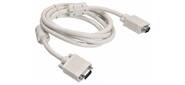 Кабель соед. SVGA, 15m / m, для LCD мониторов, 2 фильтра, 1.8 м