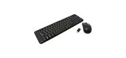 Клавиатура + мышь Logitech Wireless Desktop MK220  (Keybord & mouse),  USB,  Black