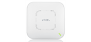 Гибридная точка доступа Zyxel NebulaFlex Pro WAX650S,  W-Fi 6,  802.11a / b / g / n / ac / ax  (2, 4 и 5 ГГц),  MU-MIMO,  Smart Antenna,  внутренние антенны 4x4,  до 1200+2400 Мбит / с,  1xLAN 5GE,  1xLAN GE,  PoE,  защита о