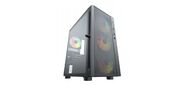 Корпус ACD ACD Citadel 104  (AH-TC4GA-0000) 3403 with USB3.0*1+USB2.0*2+HD audio, 3*12cm F1 ARGB fans at front (Slave fans) , 1*12cm F1 ARGB fan at rear  (Master fan)