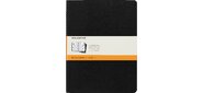 Блокнот Moleskine CAHIER JOURNAL QP321 XLarge 190х250мм обложка картон 120стр. линейка черный (3шт)