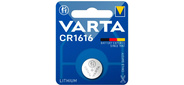 Батарейка Varta ELECTRONICS CR1616 BL1 Lithium 3V  (6616)  (1 / 10 / 100)