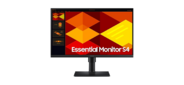 Монитор Samsung 24" Essential S4 S40GD S24D400GAI IPS LED 16:9 1920x1080x100Hz 5ms 250cd 1000:1 178 / 178 2*HDMI DP USB2.0 x2 HAS Tilt Pivot Swivel VESA Black