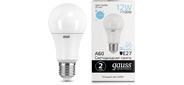GAUSS 23232 Светодиодная лампа LED Elementary A60 12W E27 1170lm 6500K 1 / 10 / 50 0