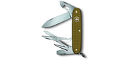 Нож перочинный Victorinox Pioneer X Alox LE 2024  (0.8231.L24) 93мм 9функц. коричневый без чехла подар.коробка