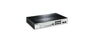 D-Link DGS-1210-10P / ME / A1A, Managed Gigabit Switch with 8 10 / 100 / 1000Base-T PoE + 2 SFP Ports