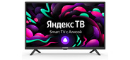 Телевизор LED Starwind 32" SW-LED32SG304 Яндекс.ТВ Slim Design черный / черный HD 60Hz DVB-T DVB-T2 DVB-C DVB-S DVB-S2 USB WiFi Smart TV