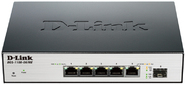 D-Link DGS-1100-06 / ME / A1B 5 10 / 100 / 1000Base-T ports and 1 SFP port Metro CPE switch