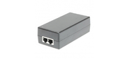 OSNOVO PoE-инжектор Gb Ethernet на 1 порт, мощностью до 65W, напряжение PoE - 52V (конт. 1, 2, 4, 5 (+), 3, 6, 7, 8 (-))