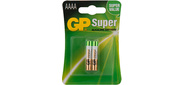 Батарея GP Super Alkaline GP 25A-2CR2 AAAA  (2шт) блистер