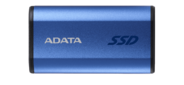 Твердотельный накопитель / ADATA External SSD SE880, 500GB, USB 3.2 Gen2 Type-C, up to R / W 2000 / 2000 MB / s, 64.8x35x12.5mm, Blue (5 лет)