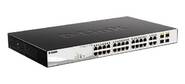 Коммутатор D-Link DGS-1210-28P / B1A 24x10 / 100 / 1000 c поддержкой PoE