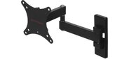 Кронштейн для телевизора Arm Media MARS-02 черный 10"-32" макс.20кг настенный поворот и наклон
