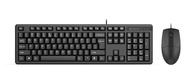 Клавиатура + мышь A4Tech KK-3330S клав:черный мышь:черный USB