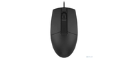Мышь проводная A4Tech OP-335S black  (USB,  оптическая,  1200dpi,  3but,  silent)  (OP-335S)