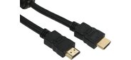 Ферритовые кольца. Кабель HDMI-HDMI ver1.4 19M / 19M 5м,  позолоченные контакты Blister box