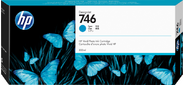 Картридж HP 746 струйный голубой  (300 мл)