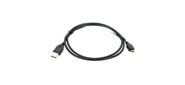 Кабель USB 2.0 A-->mini-B 5P  (1м) черный TELECOM <TC6911BK-1.0M>