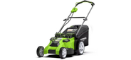 Greenworks Газонокосилка аккумуляторная G40LM49DB,  TwinForce,  {40V,  49 см,  без АКБ и ЗУ} [2500207]