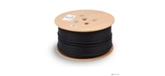 Cabeus FTP-4P-Cat.5e-SOLID-OUT-PE-UV Кабель витая пара экранированная FTP (F / UTP), категория 5e, 4 пары (24 AWG), одножильный, экран - фольга, для внешней прокладки, PE-UV (305 м)