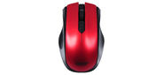 Мышь Acer OMR032 черный / красный оптическая  (1600dpi) беспроводная USB  (4but)