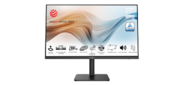 MSI Modern MD272XP 27" 16:9 FHD (1920x1080) IPS Flat, 1ms (MPRT), 1000:1, 100M:1, 300nit, 178 / 178, HDMI 1.4b, DP 1.2a, USB-C, 2xUSB-A, USB-B, Speaker, Tilt, Swivel, Height, Pivot, 100HZ, Black, 1y war-ty