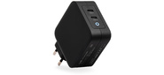 Блок питания TopON TOP-GaN-100WB автоматический 100W 5V-20V 5A 2xUSB от бытовой электросети LED индикатор