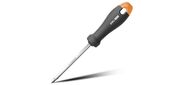 Отвертка Deli Двухсторонняя отвертка "Home Series Gray" Deli HT1055C SL5+PH1,  длина жала 100мм,  эксклюзивный дизайн,  рукоятка из высококачественного софттач пластика