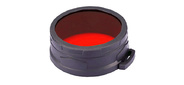 Фильтр для фонарей Nitecore NFR70 красный d70мм  (упак.:1шт)