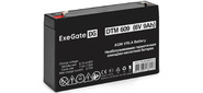 Exegate EX294052RUS Аккумуляторная батарея ExeGate DTM 609  (6V 9Ah,  клеммы F1)
