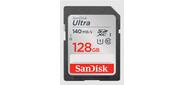 Флеш карта SD 128GB SanDisk SDXC Class 10 UHS-I Ultra 140MB / s