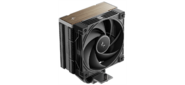 Кулер для процессора DEEPCOOL AK400 G2 LGA1851 / 1700 / 1200 / 115X / AM5 / AM4 (12шт / кор, TDP 220W, PWM, Fan 120mm, 4 тепл. Трубки, Wood-grain top cover, черный) RET (R-AK400G2-BKNNMN-GJD)
