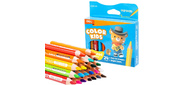 Карандаши цв. Deli EC134-24 Color Kids 5мм ассорти 24цв. коробка / европод.  (24шт) 24 карандаша