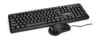 Exegate EX286204RUS Комплект ExeGate Professional Standard Combo MK120 (клавиатура влагозащищенная 104кл.+ мышь оптическая 1000dpi, 3 кнопки и колесо прокрутки; USB, длина кабелей 1, 5м, черный, ColorBox)