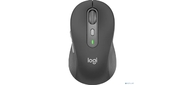 Мышь Logitech M750 графитовый оптическая  (4000dpi) беспроводная BT / Radio USB  (5but)