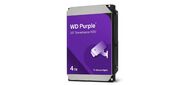 Жесткий диск Western Digital 4TB WD44PURZ Purple Pro Surveillance, Cache 128MB