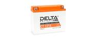 Стартерный мото аккумулятор Delta CT 1216 напряжение 12В,   емкость 16Ач,  клемма Болт + гайка ? 6 мм  (ДхШхВ: 205х70х162мм Полная высота 167мм; Вес 5, 86кг; Кол-во элементов 6; Срок службы 5лет; Гарантия 1год)
