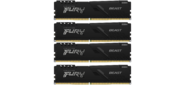 Память оперативная Kingston DRAM 128GB 3200MHz DDR4 CL16 DIMM  (Kit of 4) FURY Beast Black EAN: 740617319811