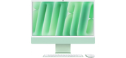 Моноблок Apple iMac A3247 24" 4.5K M4 8 core  (4) 16Gb SSD256Gb 8 core GPU macOS WiFi BT 143W клавиатура мышь Cam зеленый 4480x2520