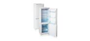Узкий двухкамерный холодильник с нижней морозильной камерой B-118 Бирюса Белый 180 / 125 / 55л