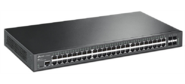 TP-Link SG3452X Управляемый коммутатор JetStream уровня 2+ с 48 гигабитными портами RJ45 и 4 портами SFP+ PROJ