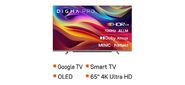 Телевизор Digma Pro 65" OLED 65M черный / серебристый 4K Ultra HD 120Hz DVB-T DVB-T2 DVB-C DVB-S DVB-S2 USB WiFi Google TV
