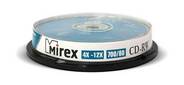 Mirex UL121002A8L Диск CD-RW 700 Mb,  12х,  Cake Box  (10)